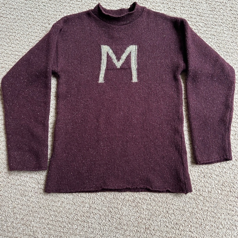 Official Harry Potter Burgundy sweater in the Mrs. Weasley style!